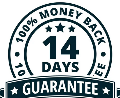 14 Day Money Back Guarantee